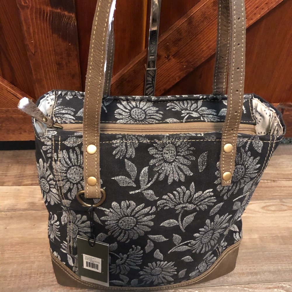 Myra Great Nautical Tote Bag Purse E319 - Picture 7 of 9